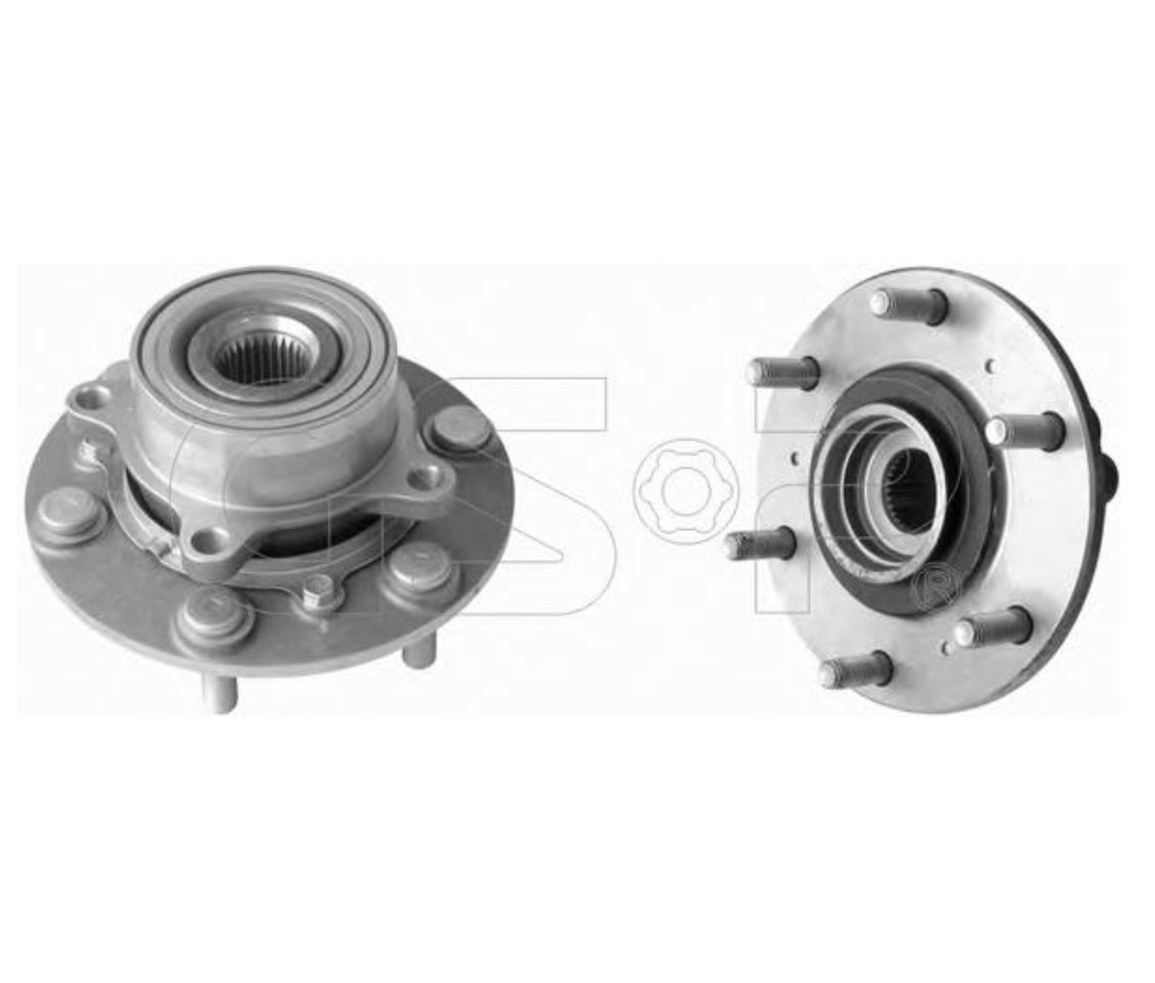 

Подшипник передней ступицы Mitsubishi L200 / Triton 05>15 GSP 9330007