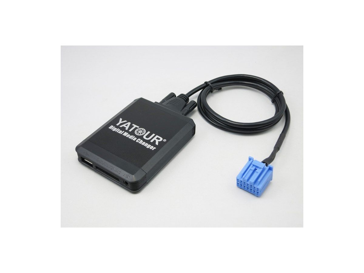 USB-адаптер для штатных магнитол YATOUR MP3 USB адаптер YT-M06 Blue (HON1) HONDA/ACURA