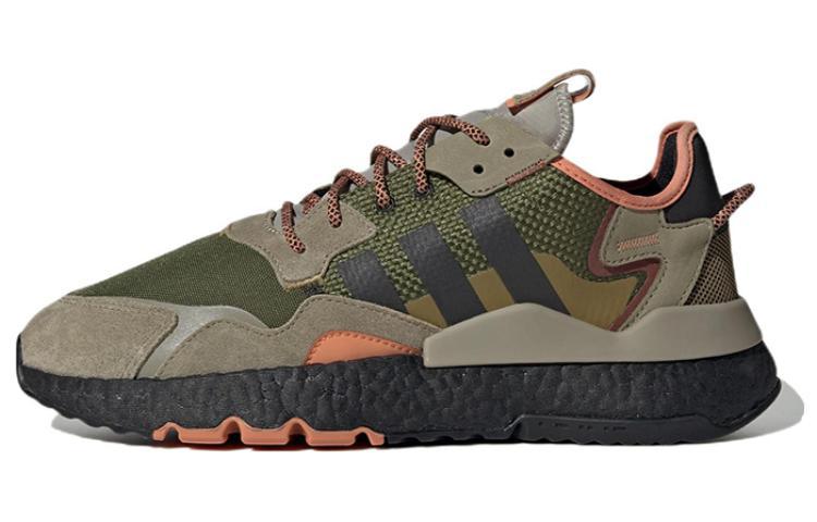 

Кроссовки унисекс Adidas Nite Jogger зеленые 40 EU, Зеленый, Nite Jogger
