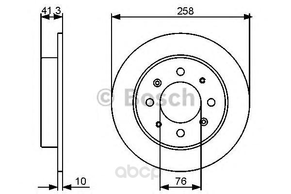 

0 986 479 462 диск тормозной задний KIA Cerato 1.6/2.0 04>