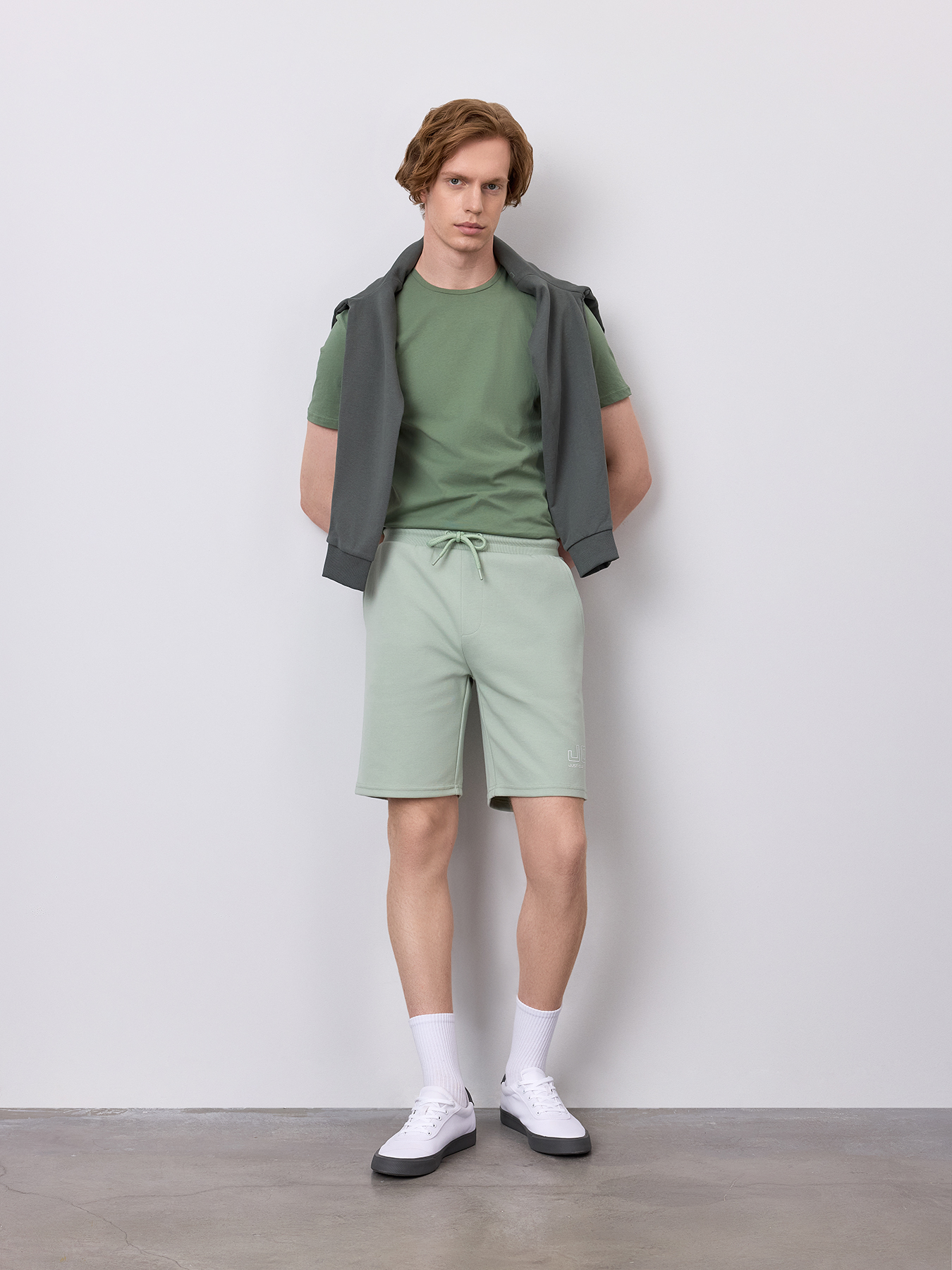 

Шорты мужские Just Clothes 000000383 зеленые 52 RU, Зеленый, 000000383