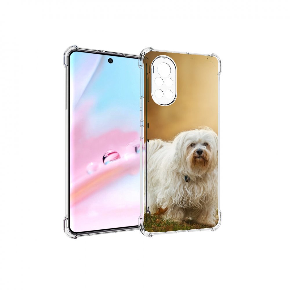 

Чехол MyPads гаванскии бишон для Huawei Nova 8 (ANG-LX1), Прозрачный, Tocco