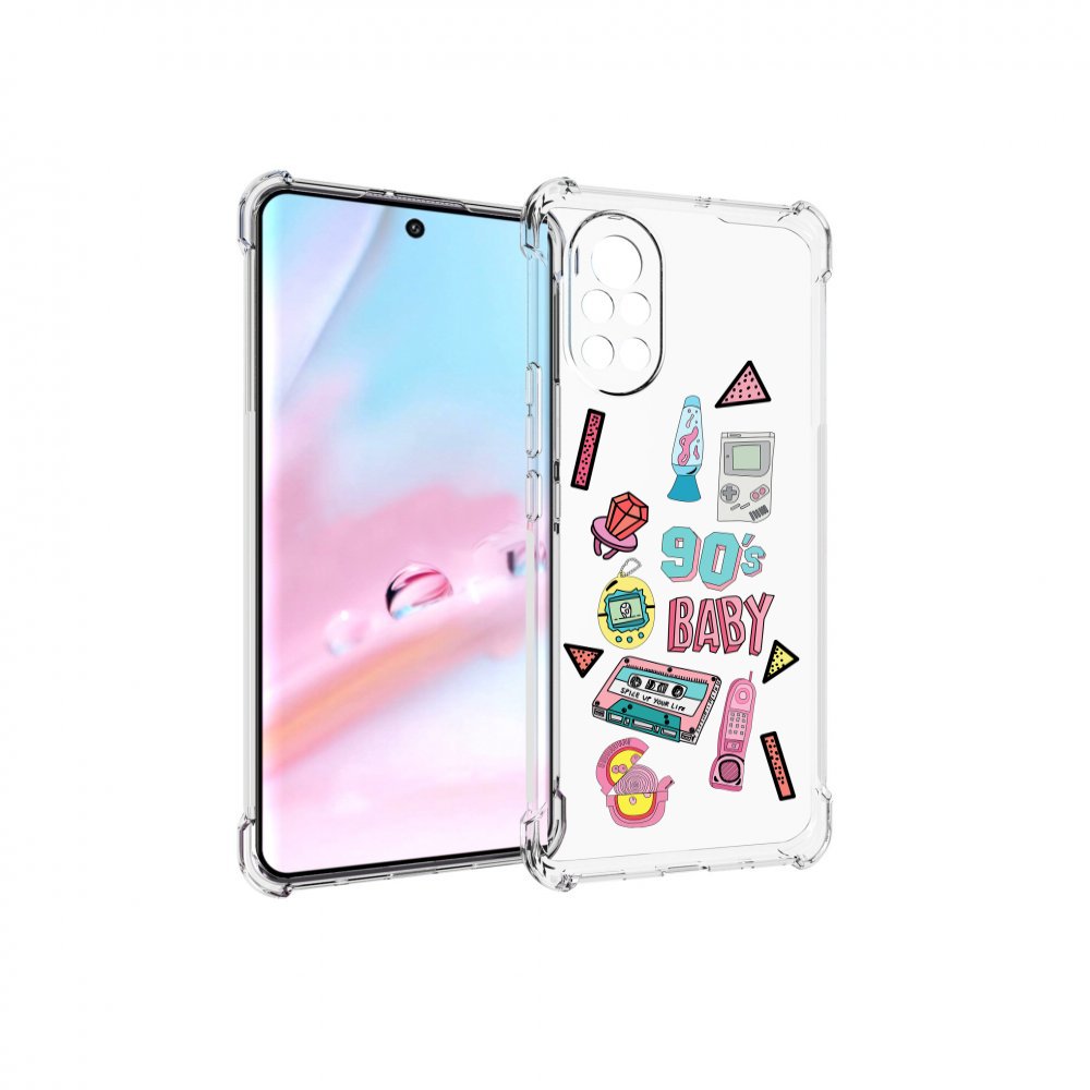 

Чехол MyPads гаджеты-90х для Huawei Nova 8 (ANG-LX1), Прозрачный, Tocco