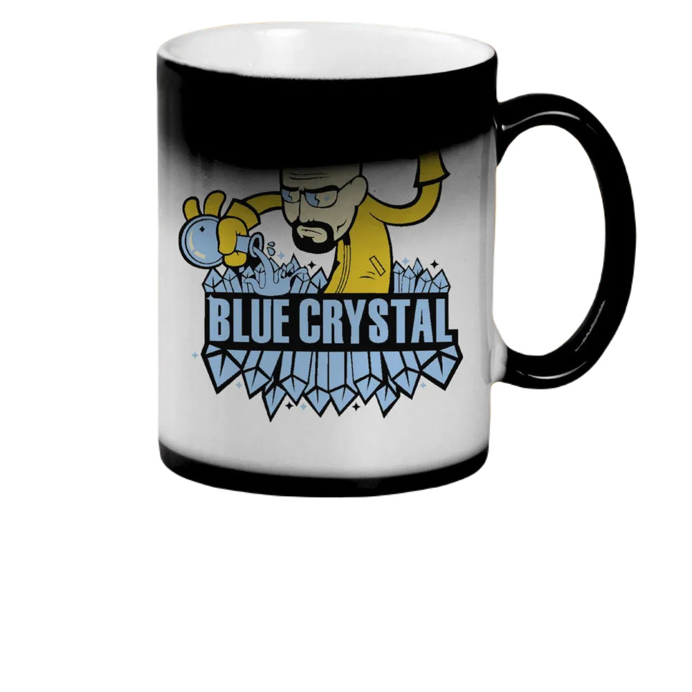 

Кружка CoolPodarok Blue crystal