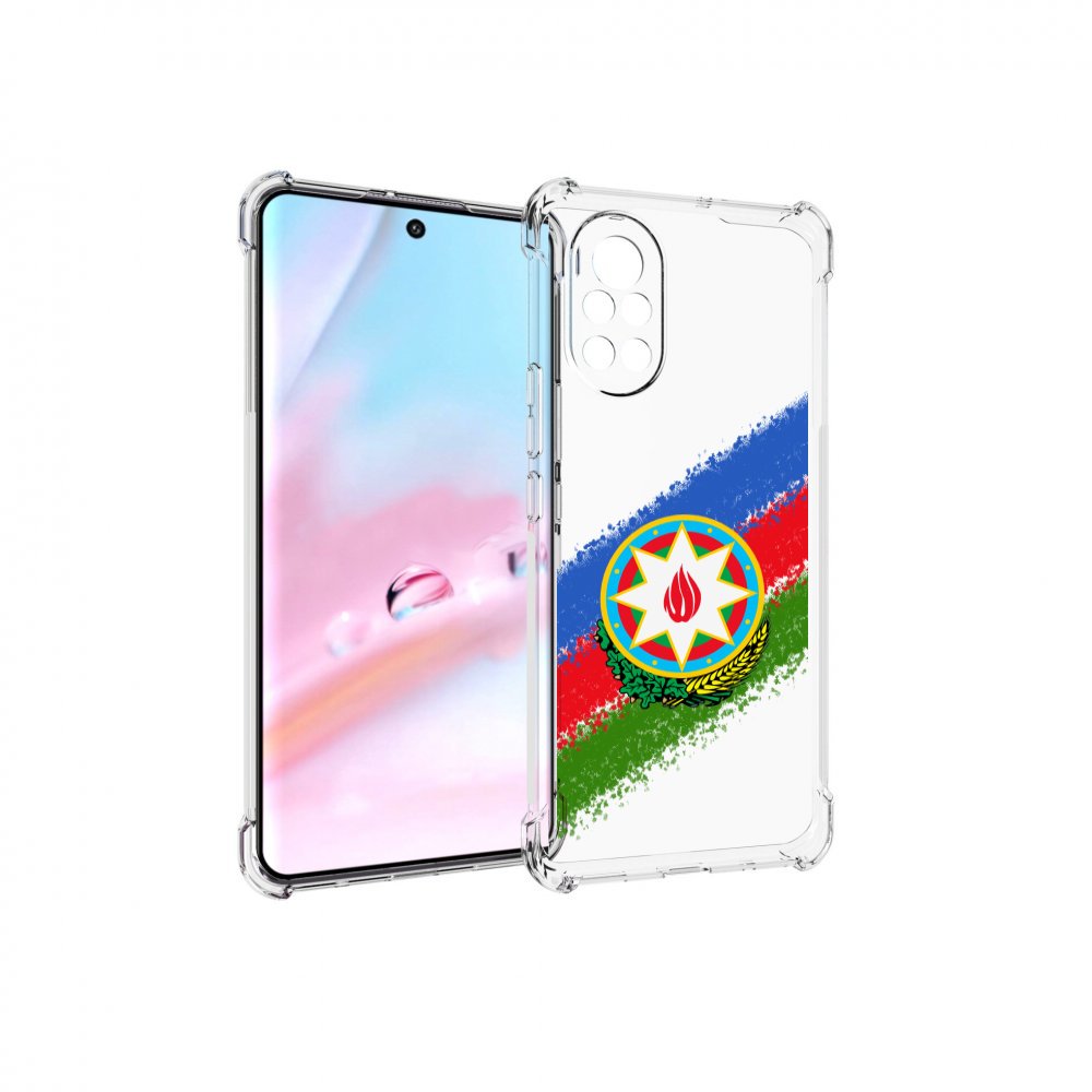 

Чехол MyPads герб флаг Азербайджана для Huawei Nova 8 (ANG-LX1), Прозрачный, Tocco