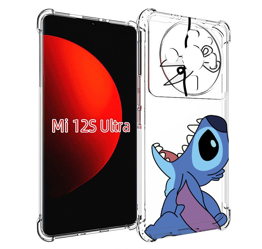 

Чехол MyPads стич-с-ножницами для Xiaomi 12S Ultra, Прозрачный, Tocco