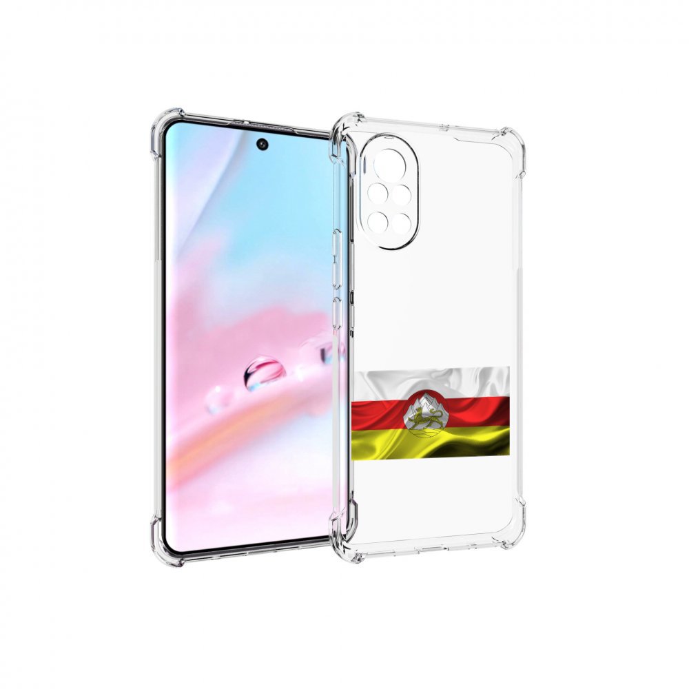 Чехол MyPads герб флаг южная осетия-1 для Huawei Nova 8 (ANG-LX1)