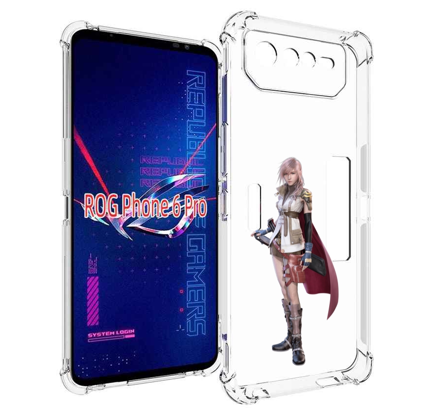 

Чехол MyPads Final-Fantasy для Asus ROG Phone 6 Pro, Прозрачный, Tocco