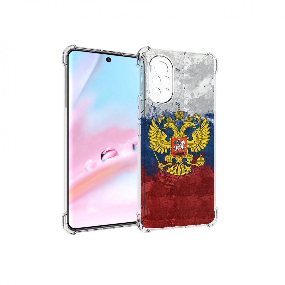 

Чехол MyPads герб-России для Huawei Nova 8 (ANG-LX1), Прозрачный, Tocco