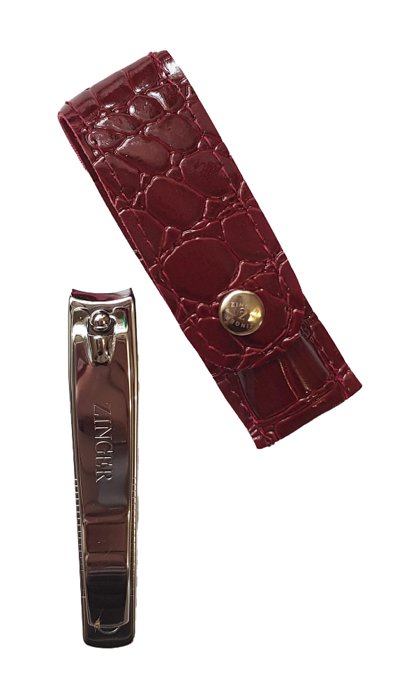 Книпсер большой с кожаным чехлом Zinger SIS-48-2, бордовый нож кавказский туристический игла с чехлом сталь aus 8 рукоять паракорд 8 5 см