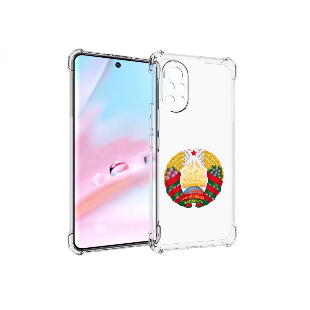 

Чехол MyPads герб-беларуси для Huawei Nova 8 (ANG-LX1), Прозрачный, Tocco