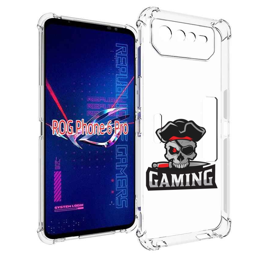 

Чехол MyPads Gaming-2 для Asus ROG Phone 6 Pro, Прозрачный, Tocco