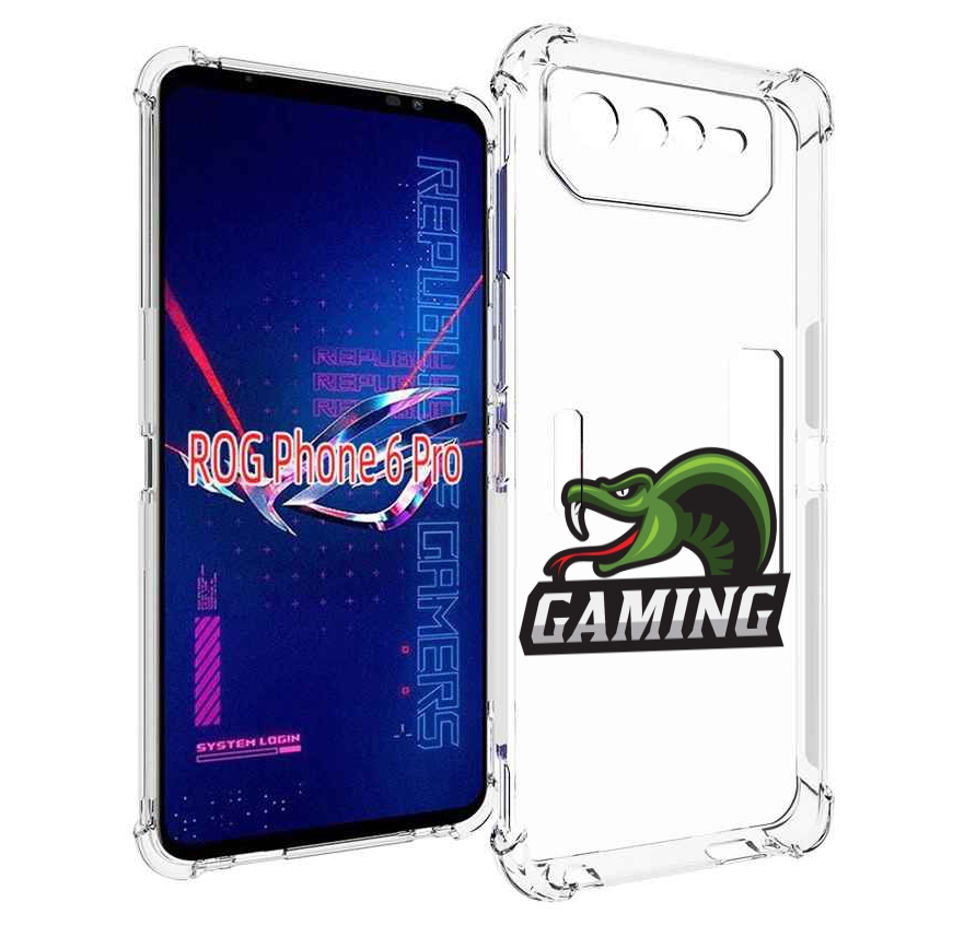 

Чехол MyPads Gaming-3 для Asus ROG Phone 6 Pro, Прозрачный, Tocco