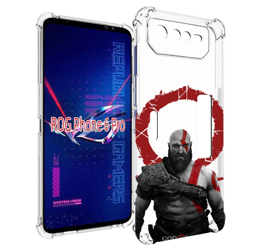 

Чехол MyPads God-of-War для Asus ROG Phone 6 Pro, Прозрачный, Tocco