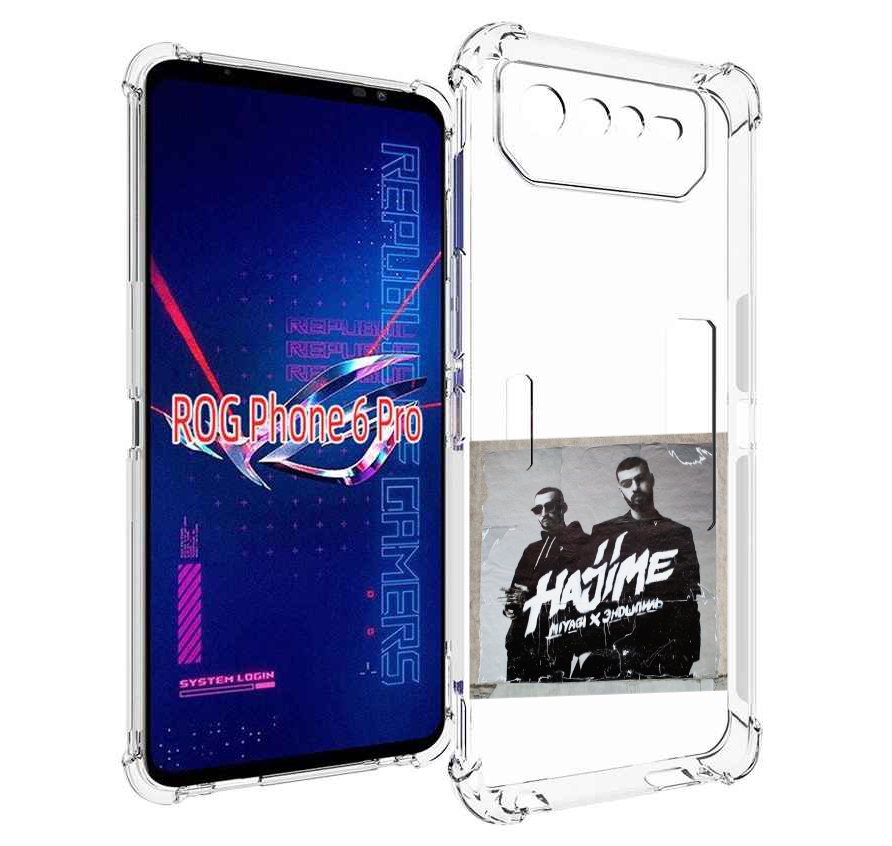 

Чехол MyPads Hajime, pt для Asus ROG Phone 6 Pro, Прозрачный, Tocco