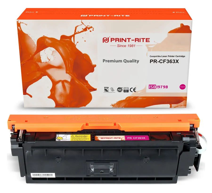 

Картридж для лазерного принтера Print-Rite TRHGL9MPU1J (PR-CF363X) пурпурный, совместимый, TRHGL9MPU1J