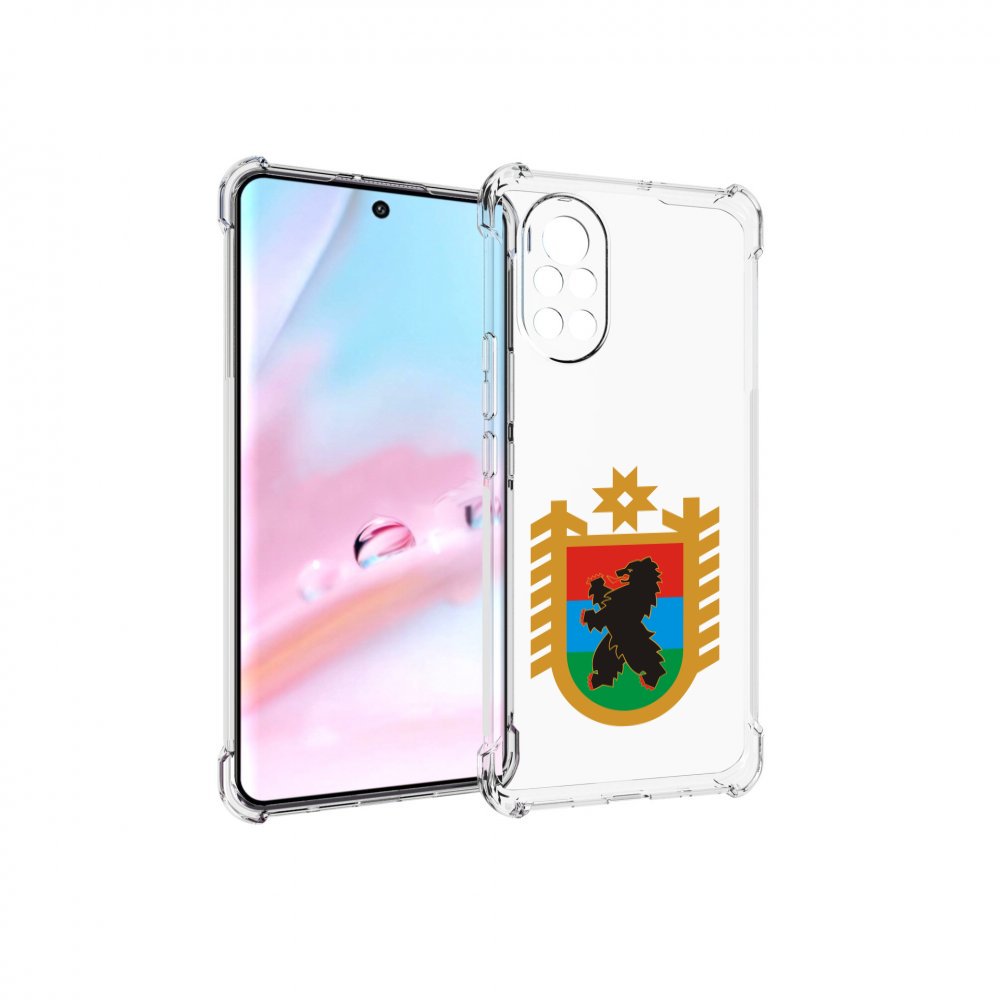 

Чехол MyPads герб-карелия-петрозаводск для Huawei Nova 8 (ANG-LX1), Прозрачный, Tocco