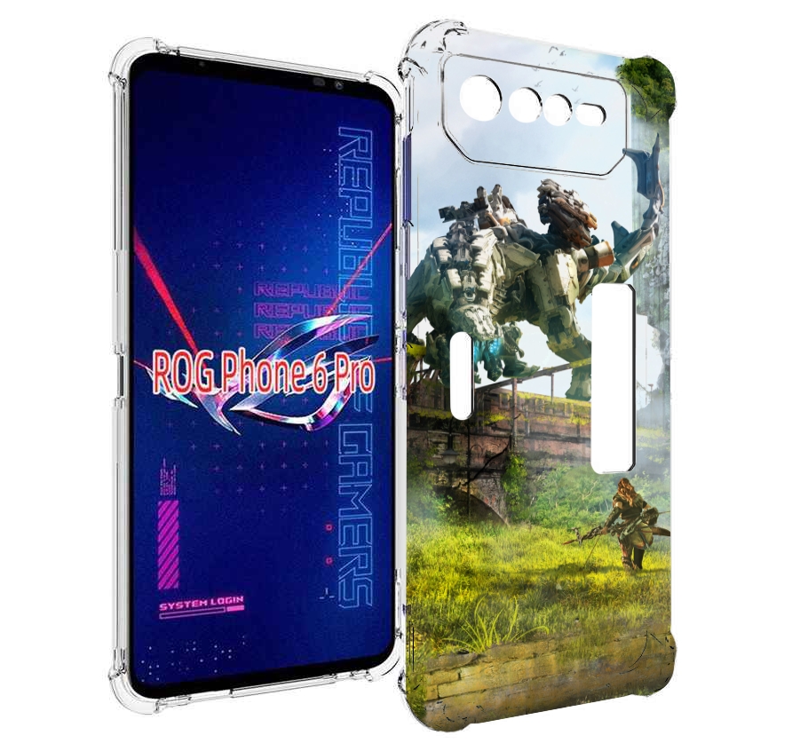 

Чехол MyPads Horizon Zero Dawn для Asus ROG Phone 6 Pro, Прозрачный, Tocco