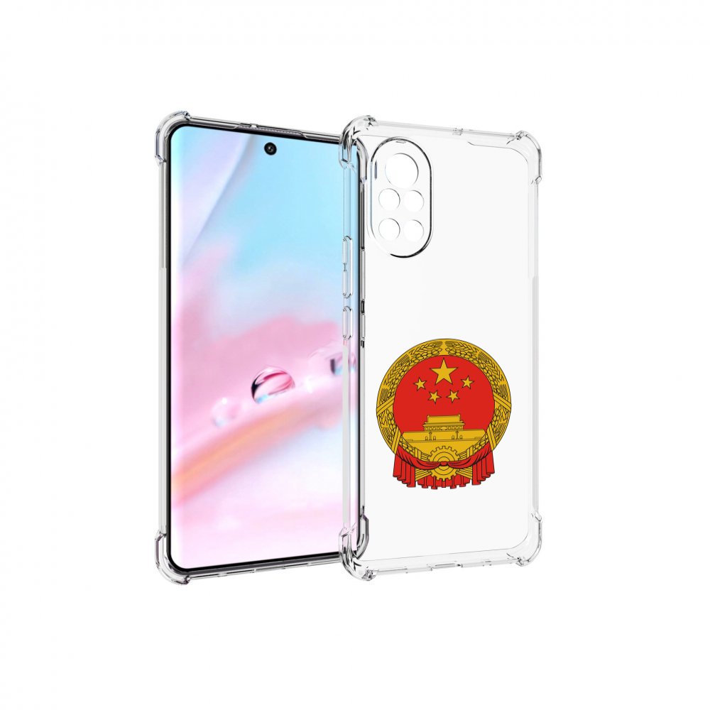 

Чехол MyPads герб-китаи для Huawei Nova 8 (ANG-LX1), Прозрачный, Tocco