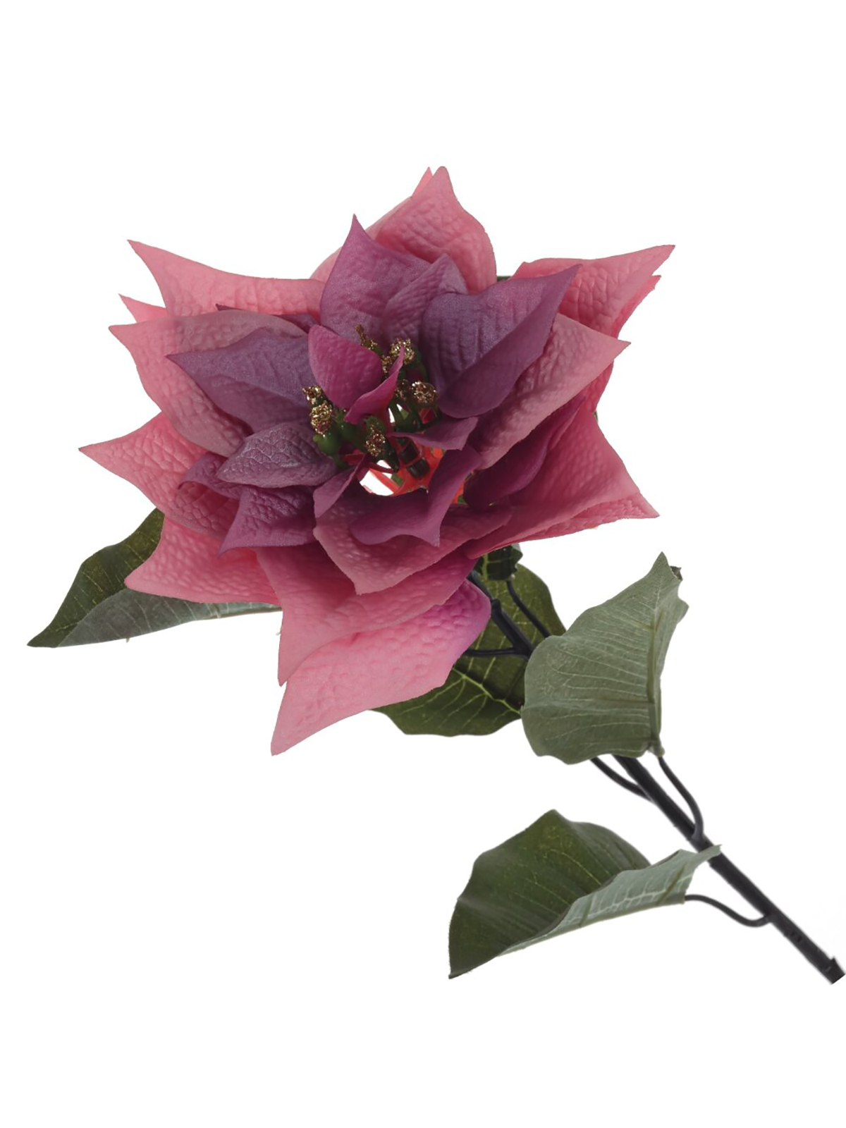 Искусственный цветок Пуансеттия 18 см ALAT Home 795144