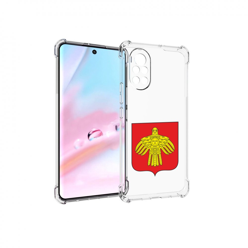 

Чехол MyPads герб-коми-сыктывкар для Huawei Nova 8 (ANG-LX1), Прозрачный, Tocco