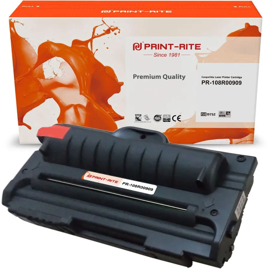 Картридж для лазерного принтера Print-Rite TFXA8OBPU1J (PR-108R00909) черный, совместимый