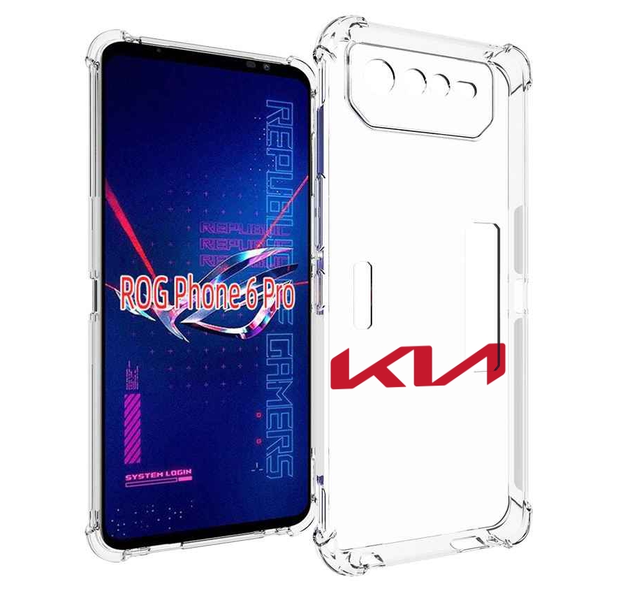

Чехол MyPads Kia-3 для Asus ROG Phone 6 Pro, Прозрачный, Tocco