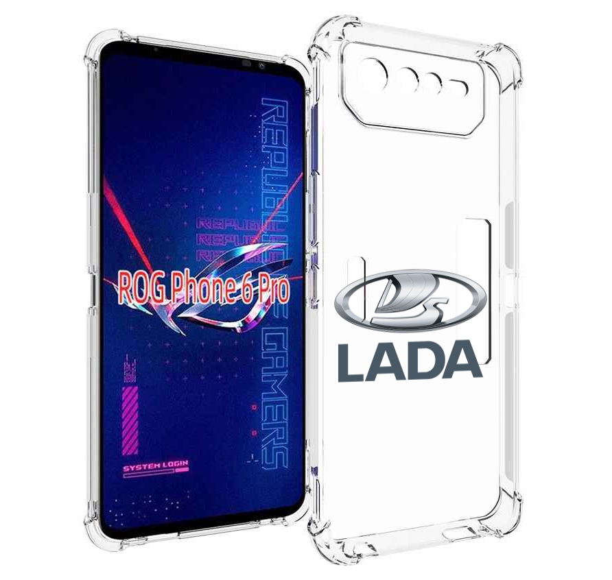 

Чехол MyPads Lada-ваз-4 мужской для Asus ROG Phone 6 Pro, Прозрачный, Tocco