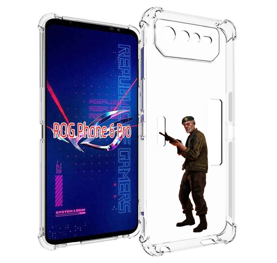 

Чехол MyPads Left-4-Dead-2 для Asus ROG Phone 6 Pro, Прозрачный, Tocco