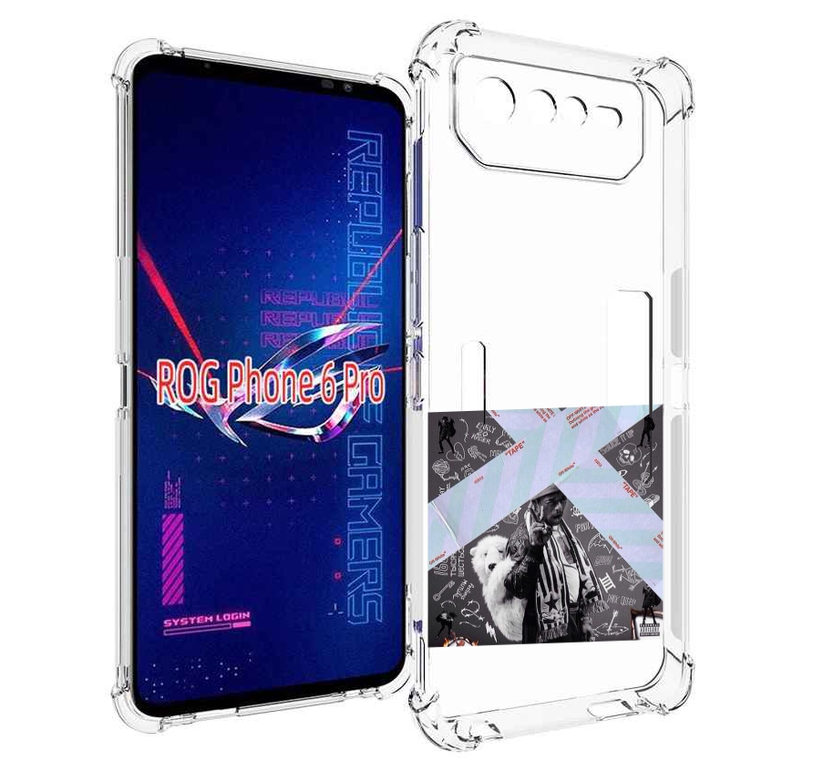 

Чехол MyPads Lil Uzi Vert - Luv Is Rage 2 для Asus ROG Phone 6 Pro, Прозрачный, Tocco