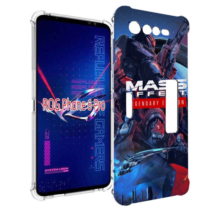 

Чехол MyPads Mass Effect Legendary Edition для Asus ROG Phone 6 Pro, Прозрачный, Tocco