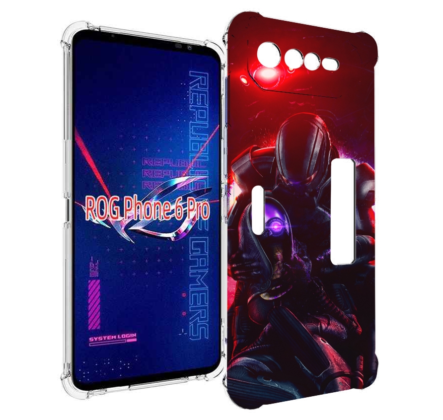 

Чехол MyPads Mass Effect для Asus ROG Phone 6 Pro, Прозрачный, Tocco