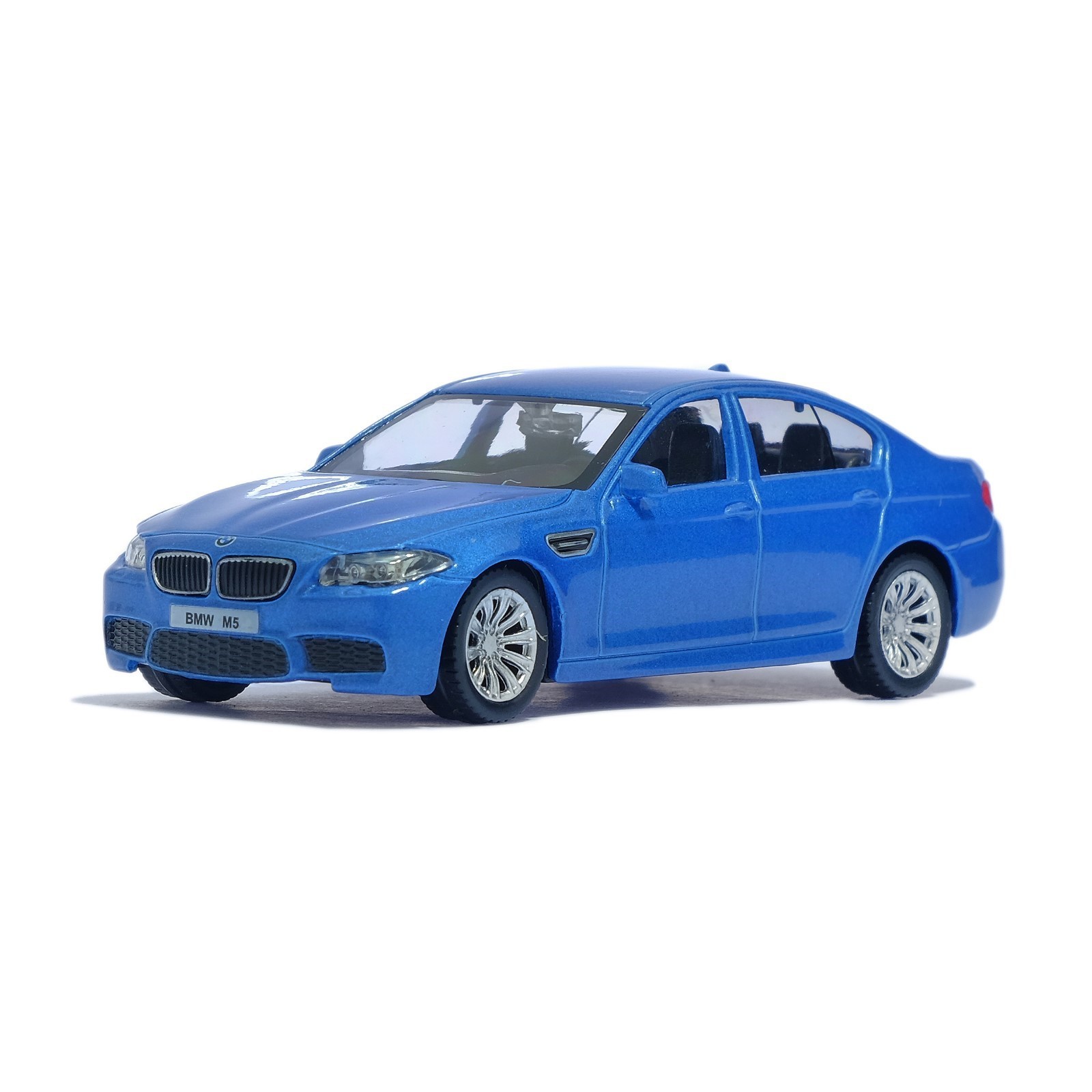 

игрушечная машинка металлическая BMW M5, масштаб 1:43 Автоград, Белый;синий