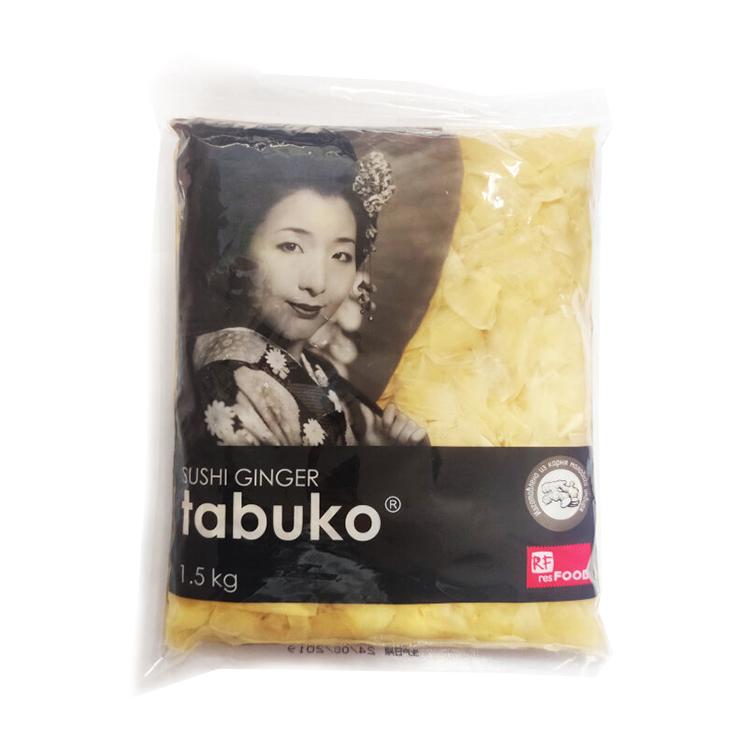 

Имбирь Tabuko маринованный белый, 1 кг