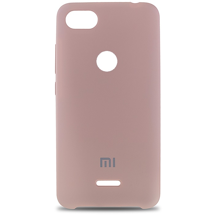 

Чехол для телефона Xiaomi Redmi 6 silicone cover розовый песок