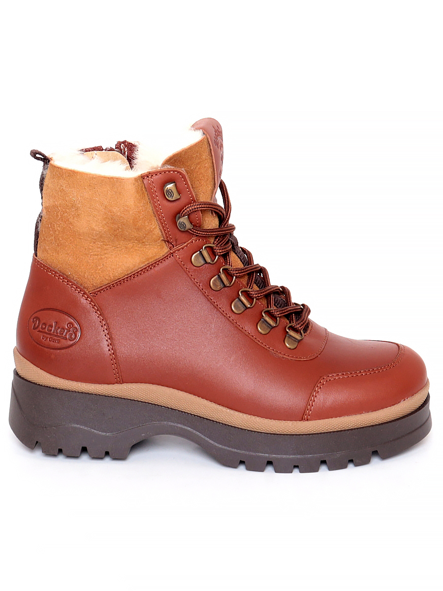 

Ботинки женские Dockers 8138 коричневые 38 RU, Коричневый, 8138