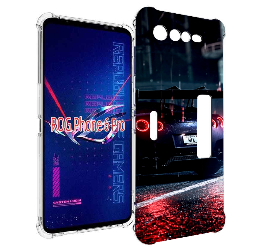 

Чехол MyPads Nissan Skyline для Asus ROG Phone 6 Pro, Прозрачный, Tocco