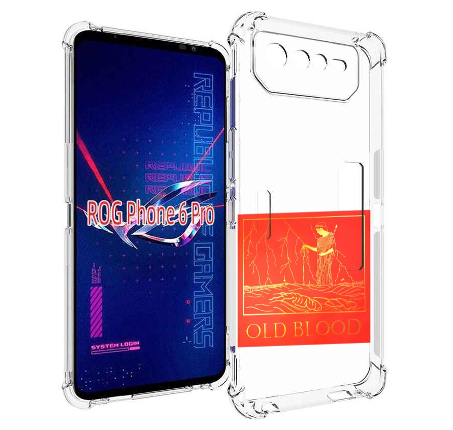 

Чехол MyPads Old Blood Boulevard Depo для Asus ROG Phone 6 Pro, Прозрачный, Tocco