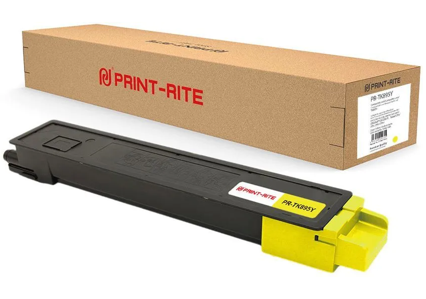 

Картридж для лазерного принтера Print-Rite TFK697YPRJ (PR-TK895Y) желтый, совместимый, TFK697YPRJ