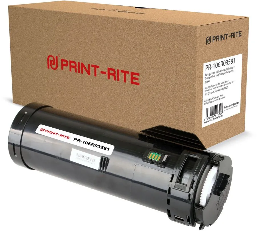 Картридж для лазерного принтера Print-Rite TFXA5TBPRJ (PR-106R03581) черный, совместимый