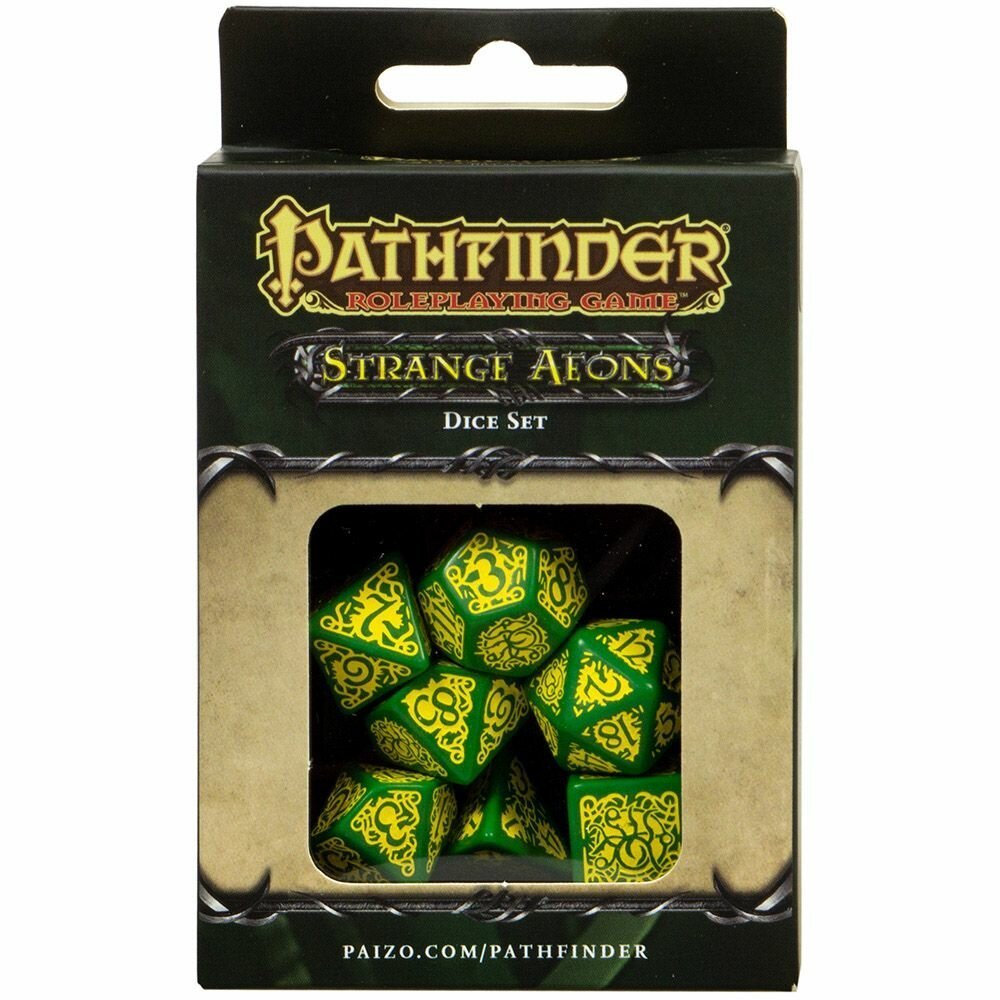 фото Набор кубиков pandora's box pathfinder strange aeons dice set