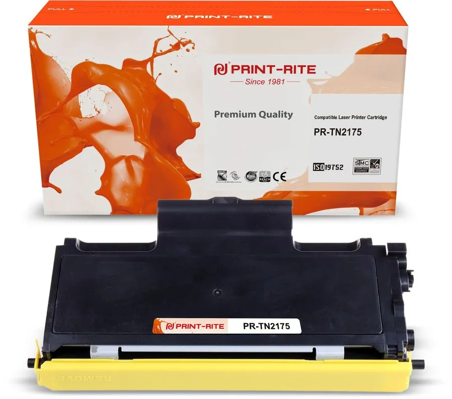 

Картридж для лазерного принтера Print-Rite TFB601BPU1J (PR-TN2175) черный, совместимый, TFB601BPU1J
