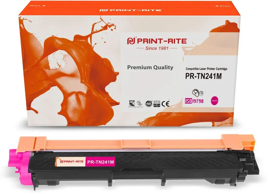 

Картридж для лазерного принтера Print-Rite TFB685MPU1J (PR-TN241M) пурпурный, совместимый, TFB685MPU1J