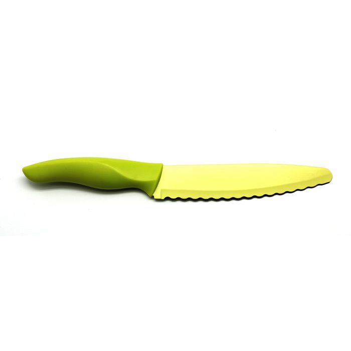 Нож универсальный MICROBAN 15 см цвет зеленый 6D-G