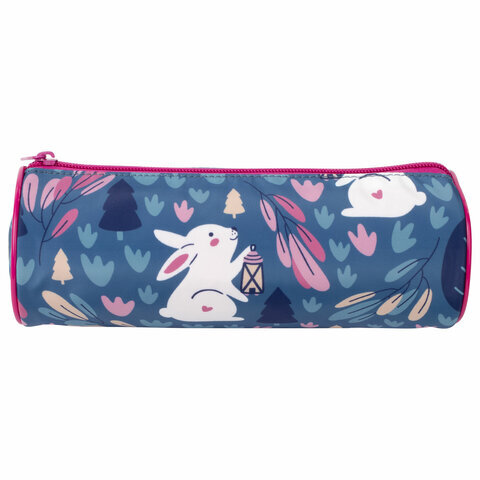 

Пенал-тубус BRAUBERG, с эффектом SOFT TOUCH, полиэстер, Bunny, 22х8 см, 270062
