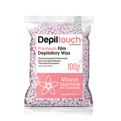 Воск для депиляции плёночный Depiltouch /Premium Mauve Jasmine, 100 гр воск для депиляции плёночный depiltouch premium mauve jasmine 100 гр