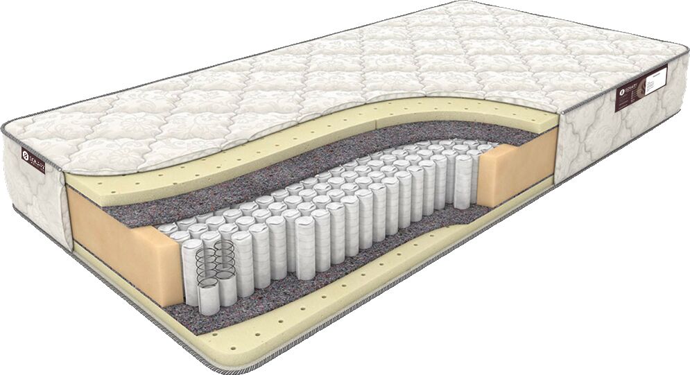 

Матрас Sonary Flow Moroni 110х180, Бежевый;белый;серый;серебристый, Moroni