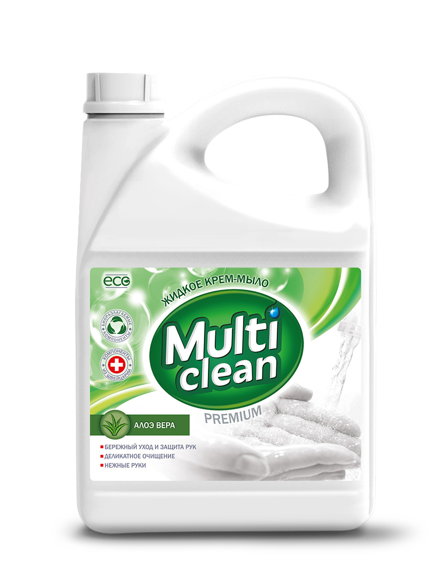 Мыло для рук Multi Clean алоэ 2,75л