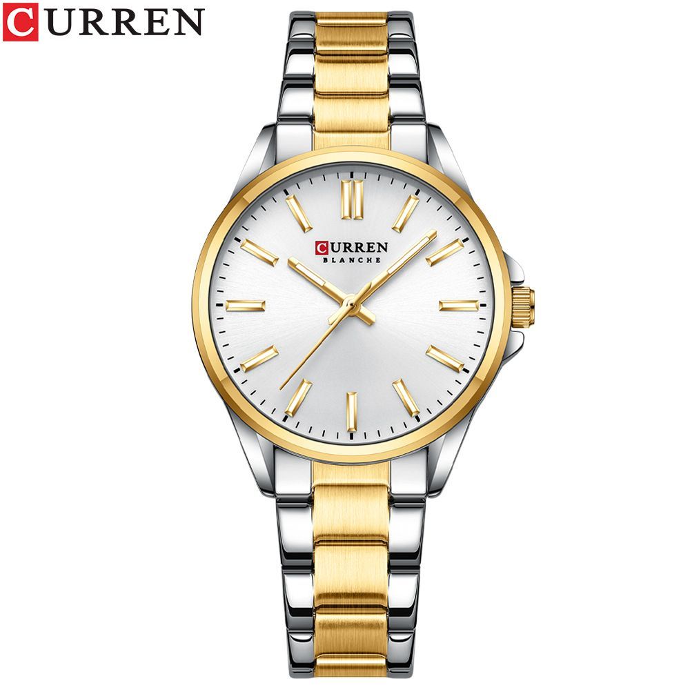 Наручные часы унисекс CURREN 8052 серебристые/золотистые