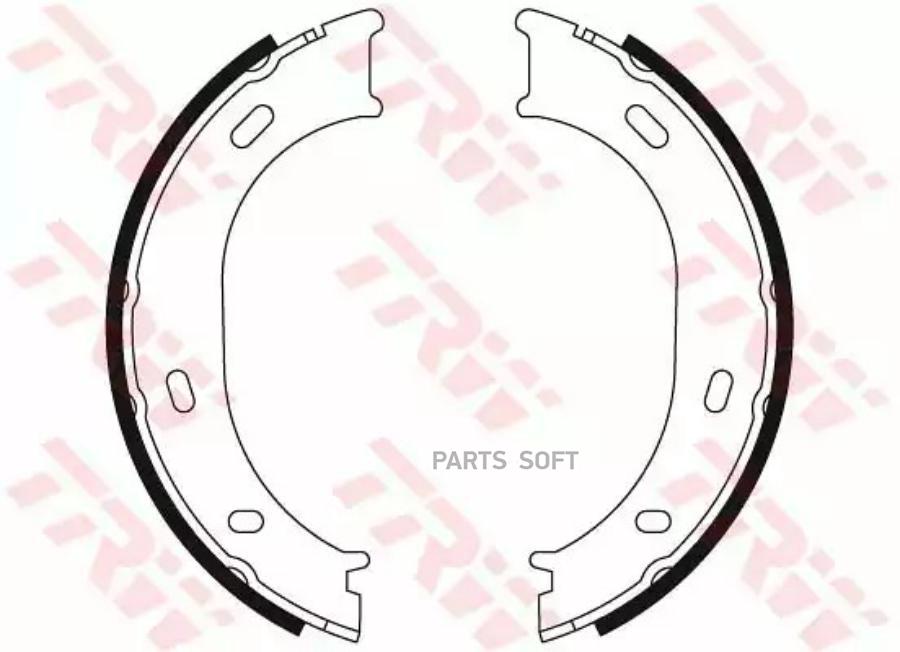 

Колодки Тормозные Mercedes Стояночного Тормоза (4Шт.) Trw Gs8433